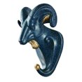 thumbnail image 1 of CSChome Animal Head Shape Wall Mounted Punch Free Non Slip Hook Multi Purpose Clothes Hat Towel and Key Hanger, 1 of 7
