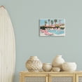 thumbnail image 3 of Stupell Industries Palm Springs Swimming Pool Landscape & Nature Painting Unframed Art Print Wall Art, 15 x 10, 3 of 8