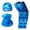 A4-Blue, variant on Camo Bandana Neck Gaiter for Sun Protection UV Blocking Cooling Breathable Face Cover Head Wrap for Men and Women Outdoor Sports Hiking Cycling Summer Use,Green