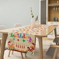 thumbnail image 6 of Cakes Hats Candle Happy Birthday Table Runner, Seasonal Kitchen Party Home Dining Room Kitchen Table Decoration for Home Party Decor 13x71 Inch, 6 of 6