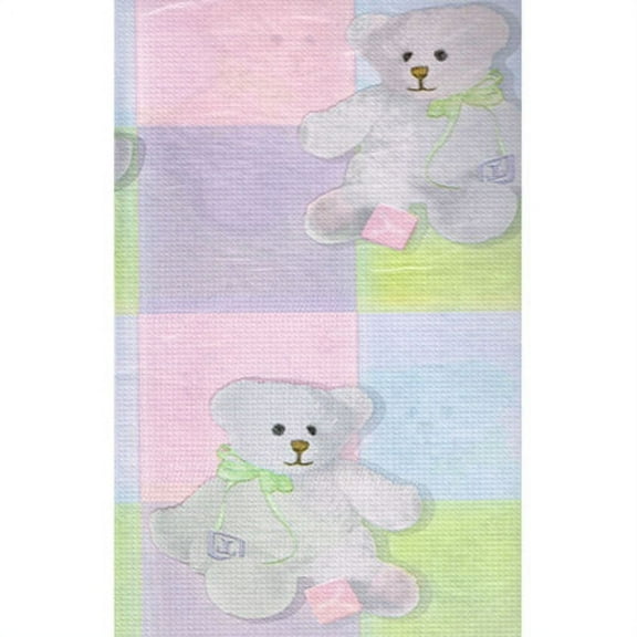 Baby Shower 'Plush Bear' Paper Table Cover (1ct)