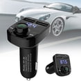 thumbnail image 2 of HY-82 Transmisor FM cargador coche MP3 manos libres compatible con para coche con USB dual, 2 of 8