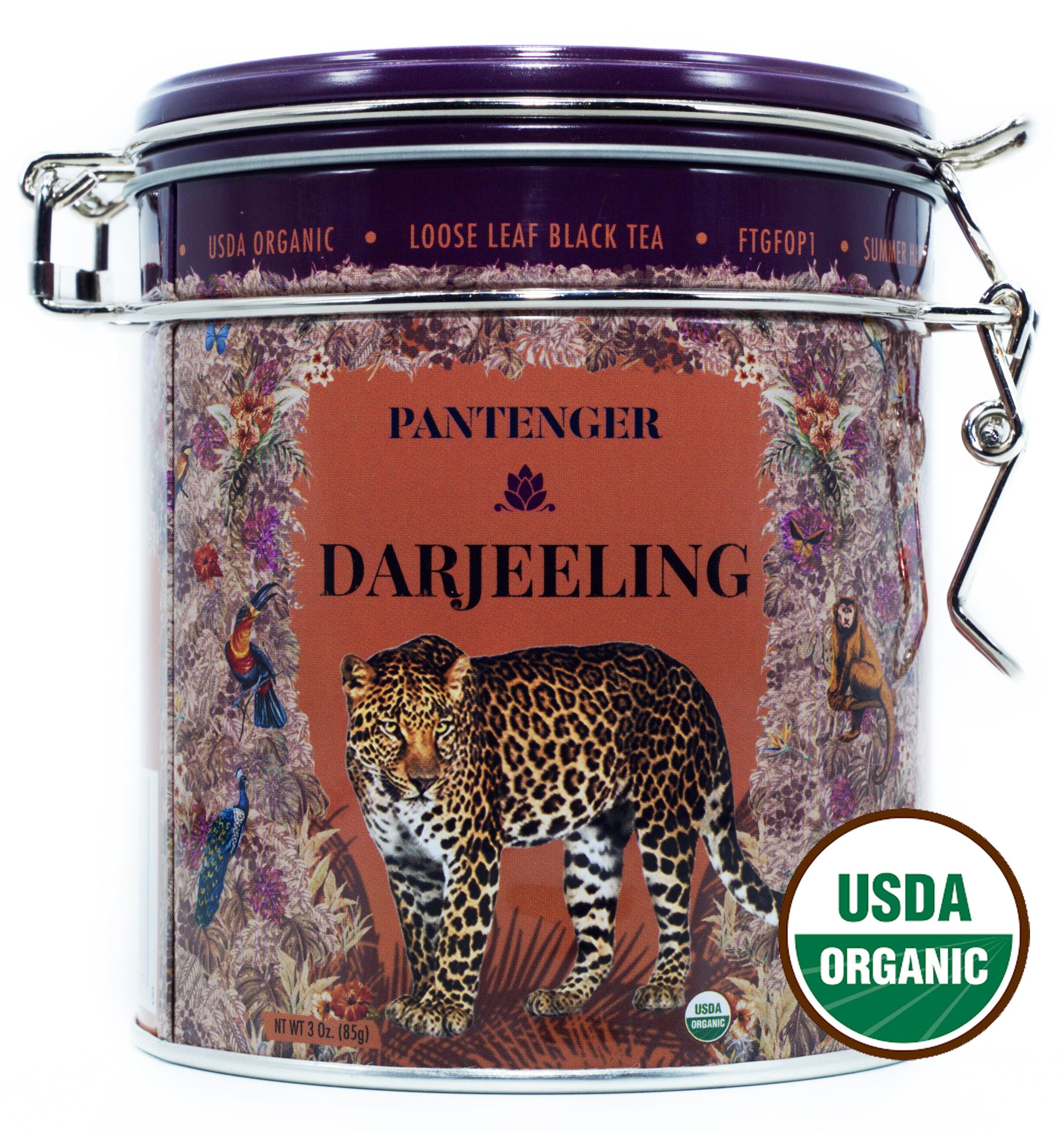Organic Darjeeling Black Tea Loose Leaf. 3 Ounces (40 servings). Summer Harvest. Single Estate
