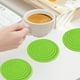 thumbnail image 5 of Set de salvamanillas de cuerda de algodón y almohadillas calientes para cocina | Posavasos, manteles individuales y reposcucharillas resistentes al calor | Pack de 6 con portaequipajes | Café, 5 of 6