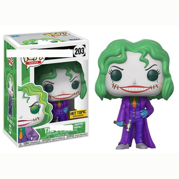 Amyove FUNKO POP poupée de dessin animé Bruce Wayne Joker figurines de film  Collection mignonne cadeau d'anniversaire de fête 
