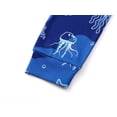 thumbnail image 6 of Beezizac Pajamas for Little & Big Boys Blue Jellyfish Comfy Snug-fit Short Sleeves & Pants Kid 2-Piece PJ Set Size 10, 6 of 7