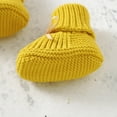 thumbnail image 3 of Baby Shoes + Gloves Set Knit Newborn Girls Boys Boots Mitten Fashion Butterfly-knot Toddler Infant Slip-On Bed Shoes Hand Made, 3 of 7