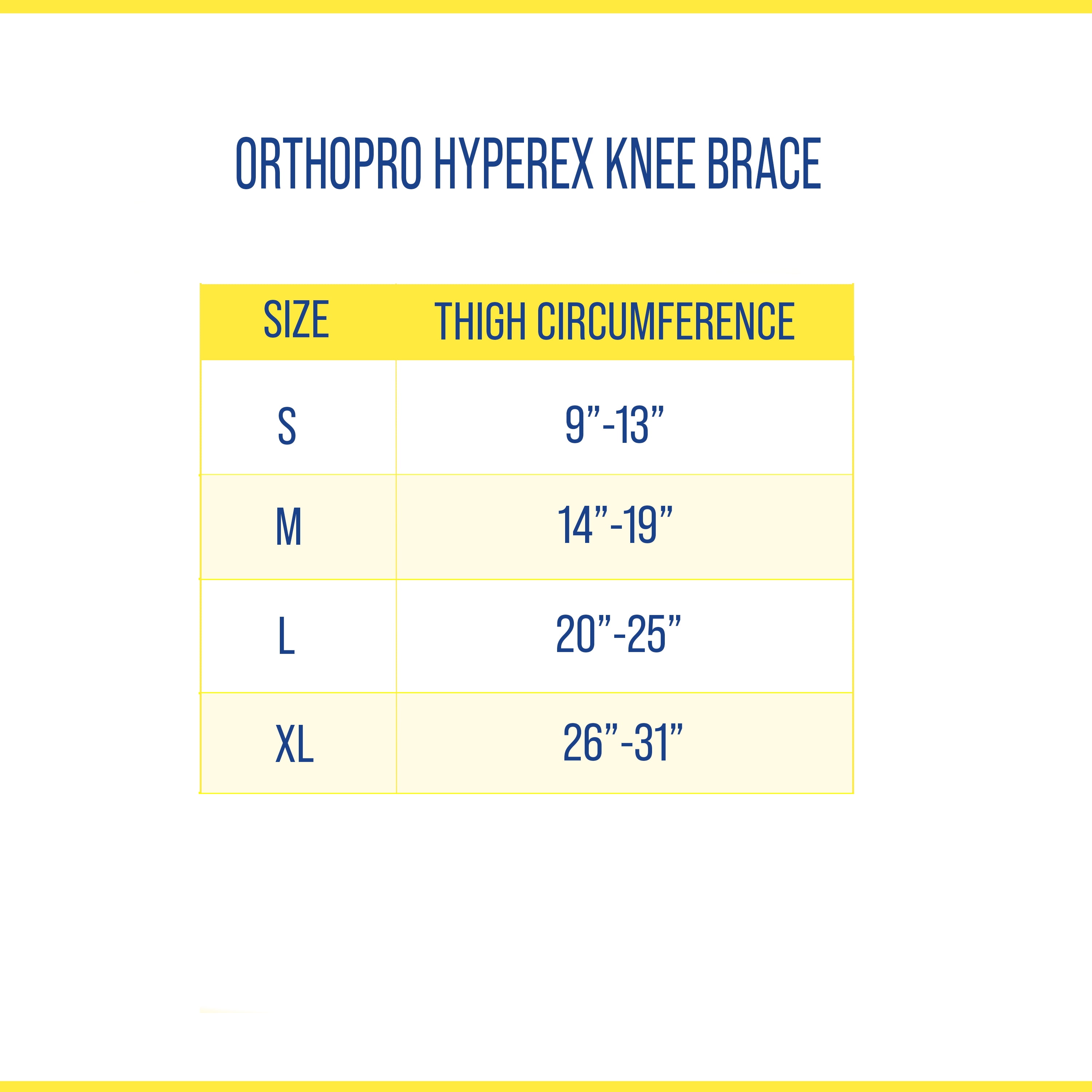 OrthoPro HyperEx Knee Brace L1850 - Advanced Support for Hyperextension Control