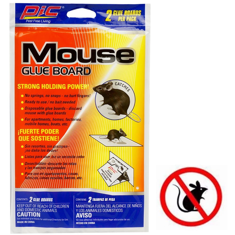 8X Jumbo Size Glue Sticky Trap Rat Mouse Snake Trays Peanut Scent Pest Control 8 