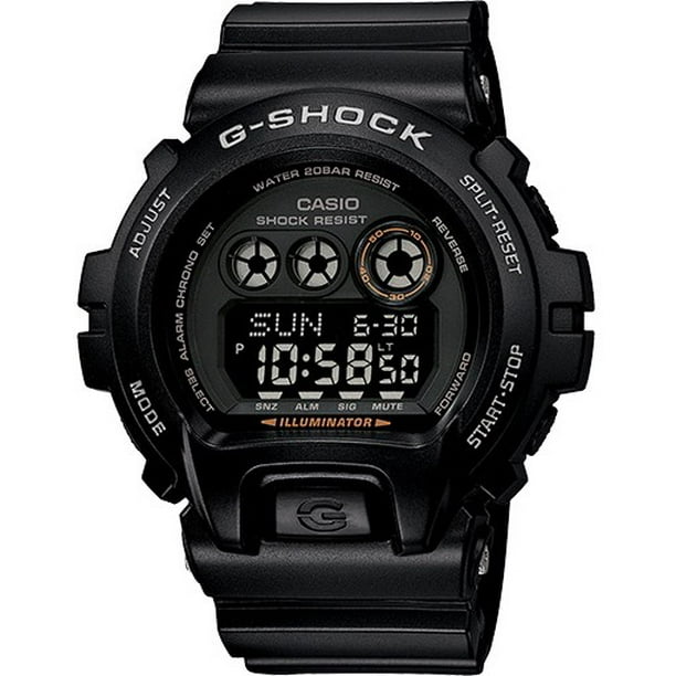 Casio G-Shock - Mens G-Shock Illuminator Digital Resin Watch - Black ...