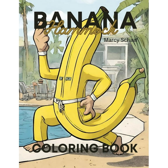 Adult Play Banana Hammock Coloring Book, Book 2, (Paperback)