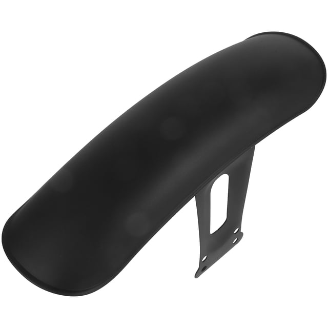 unbranded Guardabarros Universal Para Motocicleta Color Negro Retro Resistente Y Fácil De Instalar