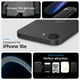 thumbnail image 2 of Funda Spigen Liquid Air MagFit para iPhone 16e, color negro mate, 2 of 7