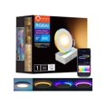 thumbnail image 1 of Lumary RGBAI Smart Recessed Lighting 4 Inch with Gradient Accent Light and Night Light 9W 810lm Wi-Fi Recessed Lights Ultra-Thin Downlight, 1 of 4