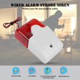 thumbnail image 2 of Light Sound Siren, Wired Strobe Siren, Effective Solid Public Area Home  For Home Protection Fire Protection System Security System, 2 of 8