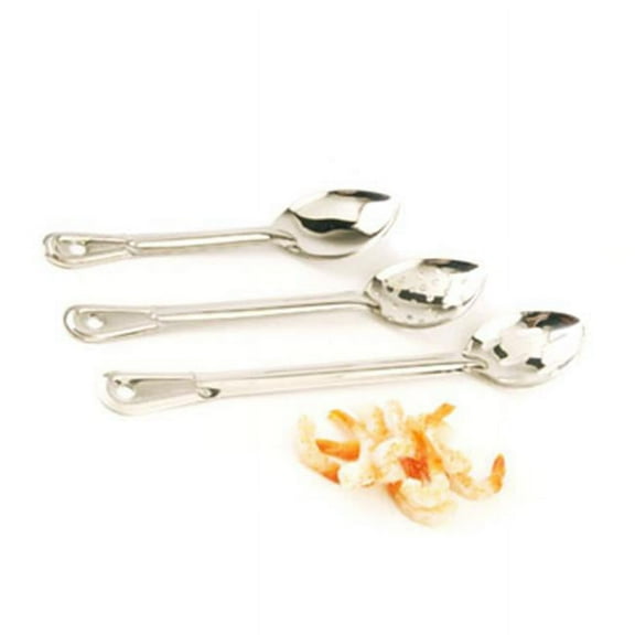 Crestware Basting Spoon,Stainless Steel,11-1/2in.L SD11
