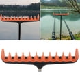 thumbnail image 4 of FLhrweasw Soporte para Caña Pescar Carpa Con 11 Agujeros Cabezal ABS Accesorio Pesca para Exteriores (naranja), 4 of 9