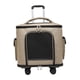 thumbnail image 2 of Bolsa transportadora para gatos, transportín con ruedas para mascotas, caja de transporte, asa retráctil, bolso de mano Caqui, 2 of 9