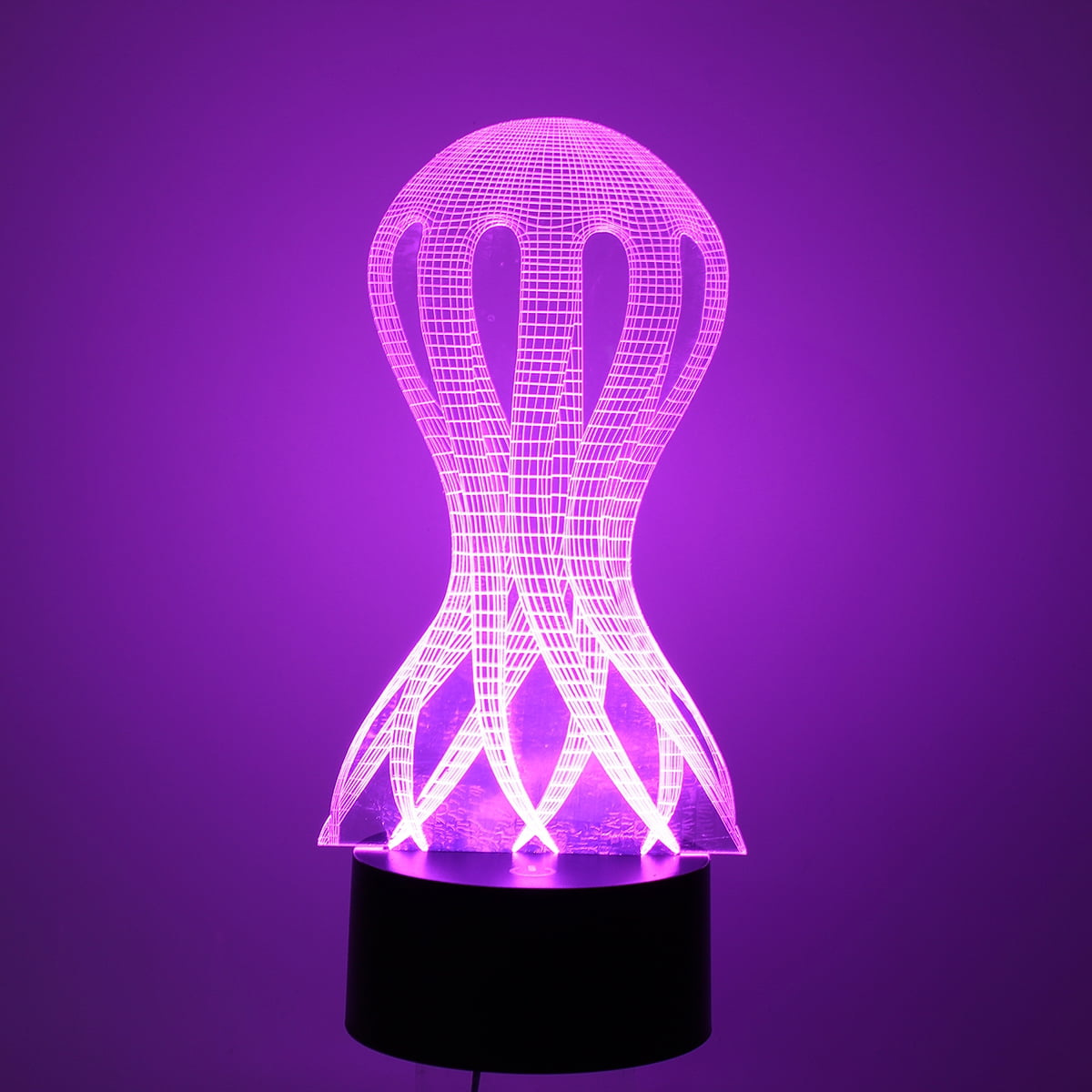 3D illusion Visual Night Light 7 Colors Change LED Desk Table Lamp Bedroom Decor 3D illusion Visual Night Light 7 Colors Change LED Desk Table Lamp Bedroom Decor