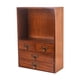 thumbnail image 1 of Organizador de Escritorio Vintage, Armario de Almacenamiento, Decorativo, Retro Rústico con Cajón, Caja de Almacenamiento de Escritorio de Madera para, 1 of 9