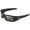 MATTE BLACK, variant on Oakley Gascan Grey Polarized Wrap Men's Sunglasses OO9014 11-122 61