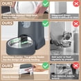 thumbnail image 6 of 2 Pack Cat Automatic Feeder and Water Dispenser with Stainless Steel Bowl, 6 of 7