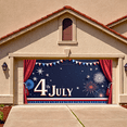 thumbnail image 6 of Red White Blue Fourth of July Celebration Banner Independence Day Patriotic Holiday Decor Fireworks Design for Outdoor Decoration Party Event, 6 of 7