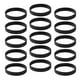 thumbnail image 4 of Pulseras de silicona Fernando 15 Piezas Paquete goma negro, 4 of 7