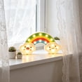 thumbnail image 5 of onlyliua Gifts Spectrum Cloud LED Marquee Night Light Battery Operated Rainbow Wall Lamp Colorful Nursery Bedroom Kids Party Decorative Soft Mood Lighting Accent, 5 of 7