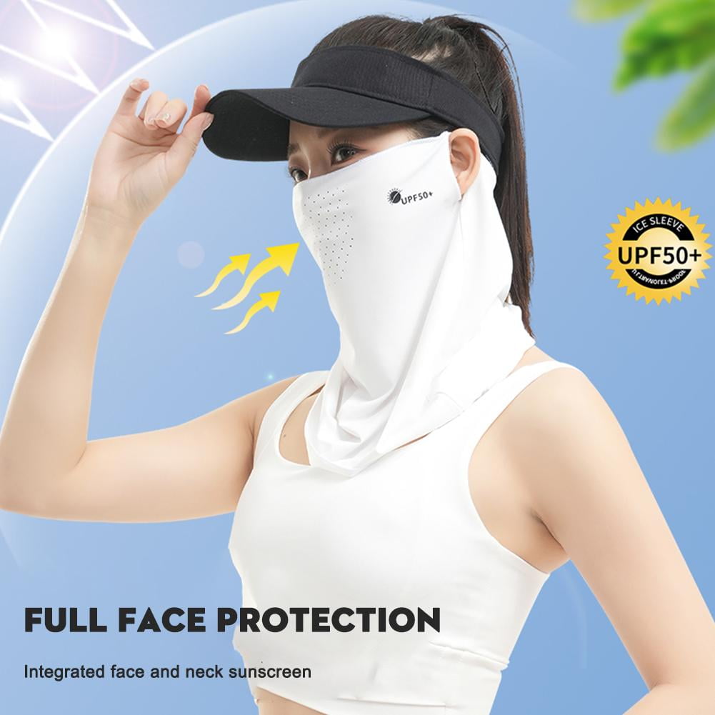 Anti-UV Mask Breathable Ice Silk Full Face Sun Shade Cycling