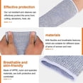 thumbnail image 5 of 4 pares de mangas resistentes a cortes y quemaduras protectores de brazos LIUYMXG, 5 of 5