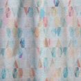 thumbnail image 4 of DESIGN ART Designart 'Cell Diamond Pattern' Modern Curtain Single Panel 52 in. wide x 90 in. high - 1 Panel 90 Inches, 4 of 5