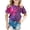 Purple, variant on shqvo Girls Short Sleeve Shirts Size 7 Loose Round Neck Summer Short Sleeve Clothes for Kid Girl Basic Pullover Everyday Tees Outdoor Play Summer Tees