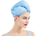 thumbnail image 5 of For Ultra Long Bonnet Wrap Absorbent Drying Fast Women Hair Girls Cap Towel Silk Satin, 5 of 6