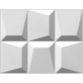 thumbnail image 1 of Dundee Deco's Paintable Off White Abstract Stones Fiber 3D Wall Panel, 2.6 ft X 2.1 ft, Interior Design Wall Paneling Decor Commercial and Residential Application, 5.5 sq.ft. each, 1 of 5