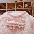 thumbnail image 5 of Sngxgn Baby Girl's 2pc Rib Long Sleeve Romper and Pant Set(Pink,90), 5 of 6