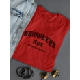 thumbnail image 3 of Brooklyn Gothic Style Banner T-Shirt Women -Image by Shutterstock, Female Large, 3 of 4