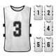 thumbnail image 4 of 6 PCS Adults Soccer Pinnies Quick Drying Football Team Jerseys Youth Sports Scrimmage Soccer Team Training Numbered Bibs Practice Sports Vest, 4 of 5