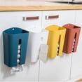 thumbnail image 1 of Cqxid Home Textile Storage Under $10 Tissue Storage Box Wall-mounted Paper Towel Holder Garbage bag sorting box, 1 of 1