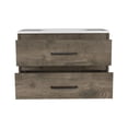thumbnail image 4 of Modern Bathroom Wall - Mounted Sink | Two - Drawer Storage Solution | Particle Board Craft | Fits Small Bathroom Areas, 4 of 4