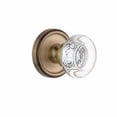 thumbnail image 4 of Grandeur 814255 Georgetown Solid Brass Rose Privacy Door Knob Set - Nickel, 4 of 7