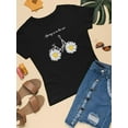 thumbnail image 3 of Daisy Bicycle Spring Air T-Shirt Women -Image by Shutterstock, Female Large, 3 of 4