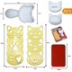 thumbnail image 2 of Onigiri molds, kitchen accessories for onigiri, chocolate molds, sushi kits, cat shape kitchen accessories for the kitchen, 2 of 5