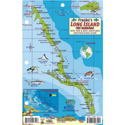 Franko Maps, Long Island Bahamas Fish ID-Card