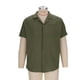 thumbnail image 5 of pstuiky Camisa de manga corta para hombre, Camiseta informal de manga corta con botones y solapa para hombre camisetas de hombre l, 5 of 8