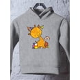 thumbnail image 3 of Cute Giraffe W Candy Hoodie Toddler -Image by Shutterstock,  5 Toddler, 3 of 4