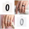 thumbnail image 4 of ThunderFit Silicone Anniversary Rings for Women, 5.5mm Wide, 2mm Thick, Wedding Rubber Bands, 5-Pack, Size 3.5 - 4 (14.90mm), 4 of 8