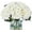 White, variant on White Hydrangea Artificial Flowers Realistic 5Pcs Single Long Stem Faux Silk Hydrangea Bouquets for Party Wedding Centerpieces Home Office Decor