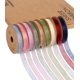 thumbnail image 1 of Cinta decorativa Vitalizart Organza, 1 cm x 9 rollos, 90 yardas, 1 of 6