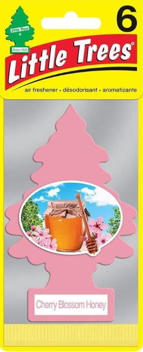 Little Trees 60476 Cherry Blossom Honey Air Freshener for Car & Home 24 Pack!